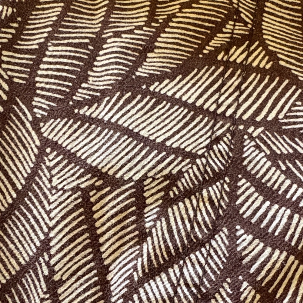 White Stag Women’s Leaf-Print Athletic Skort Brown/Tan EUC 14 - Picture 4 of 11